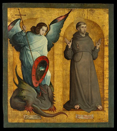 Saints Michael and Francis by Juan de Flandes