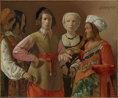 The Fortune-Teller by Georges de La Tour