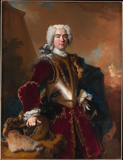 André François Alloys de Theys d'Herculais (1692–1779) by Nicolas de Largillierre (or Largillière)