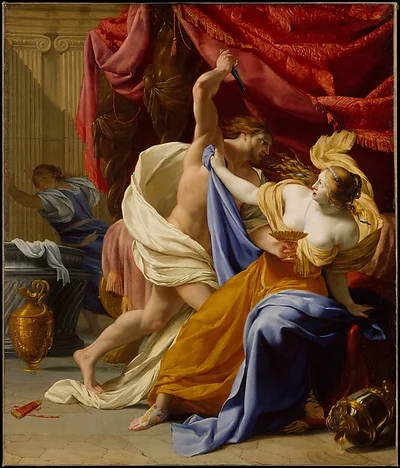 The Rape of Tamar by Eustache Le Sueur