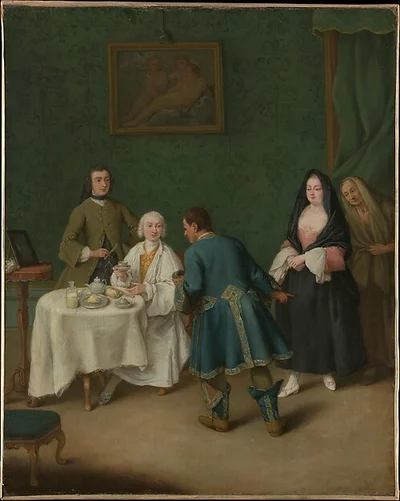 The Temptation by Pietro Longhi (Pietro Falca)