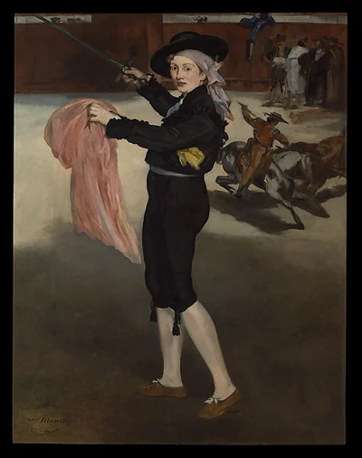 Mademoiselle V. . . in the Costume of an Espada by Edouard Manet
