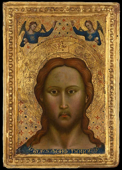 Head of Christ by Master of the Orcagnesque Misericordia