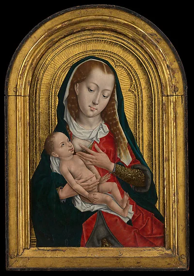 Virgin and Child by Follower of Rogier van der Weyden (Master of the Saint Ursula Legend Group, Netherlandish, active late 15th century)