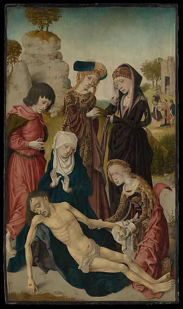 The Lamentation by Master of the Virgin among Virgins