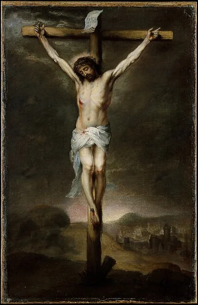 The Crucifixion by Bartolomé Estebán Murillo