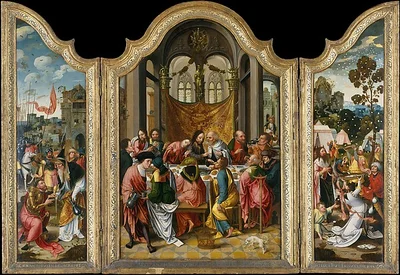 The Last Supper by Netherlandish (Antwerp Mannerist) Painters