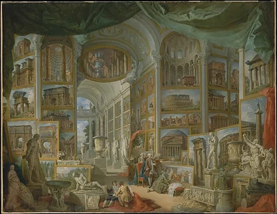 Ancient Rome by Giovanni Paolo Panini