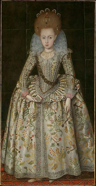 Princess Elizabeth (1596–1662), Later Queen of Bohemia by Robert Peake the Elder