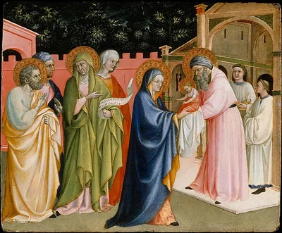 The Presentation in the Temple by Alvaro Pirez