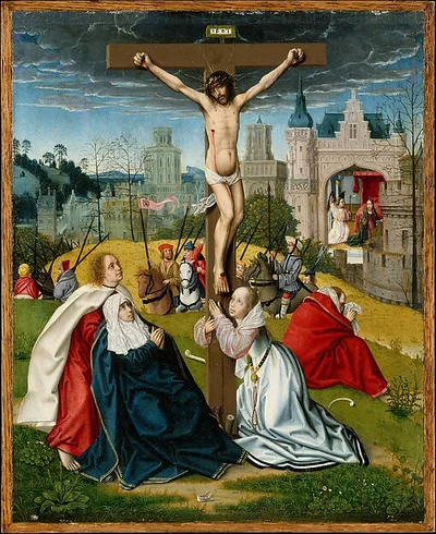 The Crucifixion by Jan Provoost