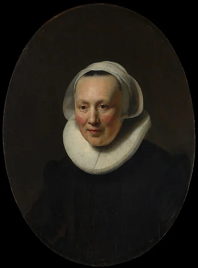 Portrait of a Woman by Rembrandt (Rembrandt van Rijn)