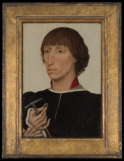 Francesco d'Este (born ca. 1429, died after 1486) by Rogier van der Weyden