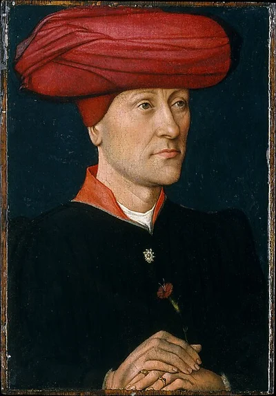 Portrait of a Man in a Chaperon by Netherlandish Painter