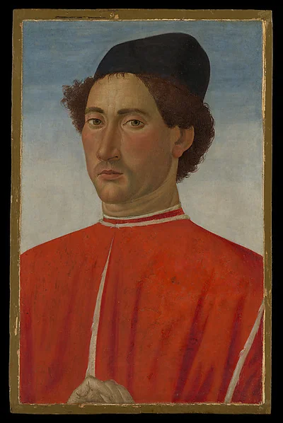 Portrait of a Man by Cosimo Rosselli