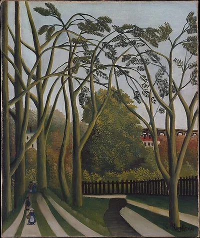 The Banks of the Bièvre near Bicêtre by Henri Rousseau (le Douanier)