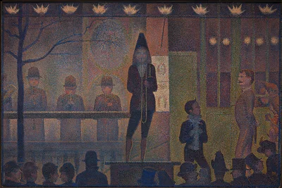 Circus Sideshow (Parade de cirque) by Georges Seurat