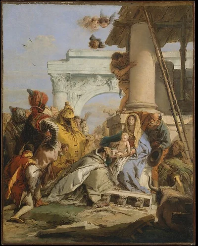 The Adoration of the Magi by Giovanni Battista Tiepolo