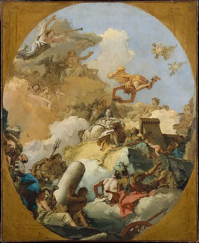 The Apotheosis of the Spanish Monarchy by Giovanni Battista Tiepolo