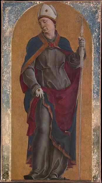 Saint Louis of Toulouse by Cosmè Tura (Cosimo di Domenico di Bonaventura)