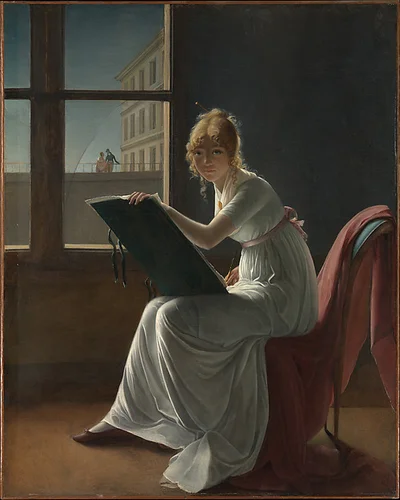 Marie Joséphine Charlotte du Val d'Ognes (1786–1868) by Marie Denise Villers