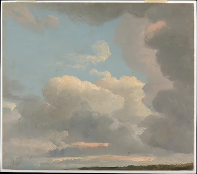Cloud Study (Early Evening) by Simon Denis