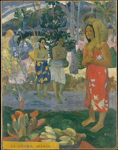 Ia Orana Maria (Hail Mary) by Paul Gauguin