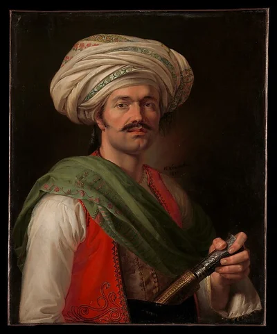 Portrait of a "Mamelouk" by Horace Vernet
