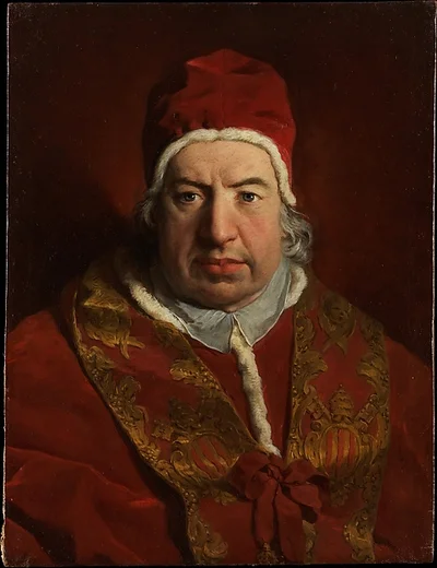 Pope Benedict XIV (Prospero Lambertini, 1675–1758) by Pierre Hubert Subleyras