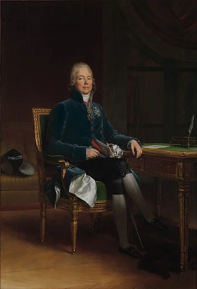 Charles Maurice de Talleyrand Périgord (1754–1838), Prince de Bénévent by baron François Gérard