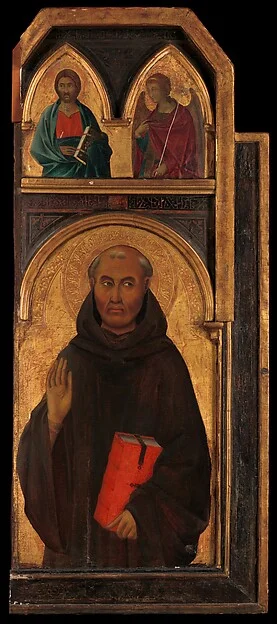 Saint Silvester Gozzolini by Segna di Buonaventura