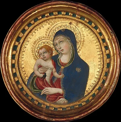 Madonna and Child by Sano di Pietro (Ansano di Pietro di Mencio)
