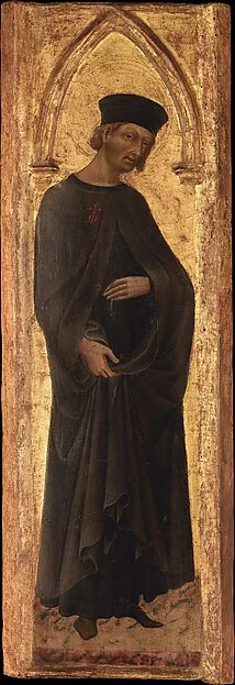 The Blessed Andrea Gallerani (died 1251) by Giovanni di Paolo (Giovanni di Paolo di Grazia)