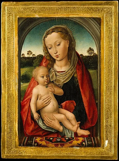 Virgin and Child by Hans Memling