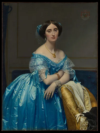 Joséphine-Éléonore-Marie-Pauline de Galard de Brassac de Béarn (1825–1860), Princesse de Broglie by Jean Auguste Dominique Ingres
