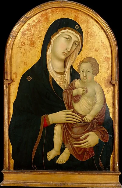 Madonna and Child by Ugolino da Siena (Ugolino di Nerio)