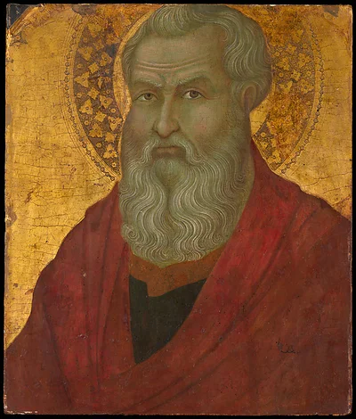 Saint Matthew by Ugolino da Siena (Ugolino di Nerio)