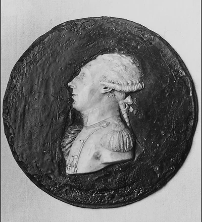 Plaque of the Marquis de Lafayette by Unknown Artist