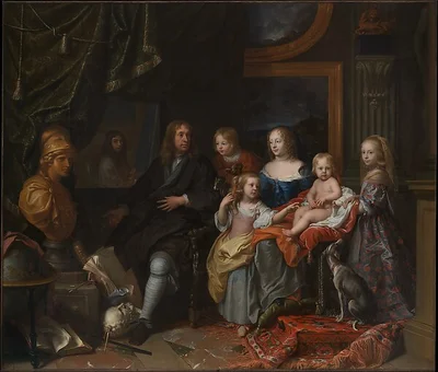 The Jabach Family by Charles Le Brun