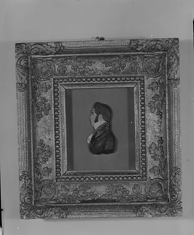 Profile Bust of a Young Man by John Christian Rauschner