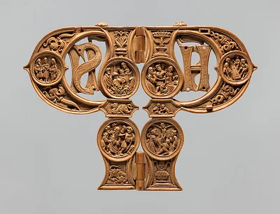 Letter P with the Legend of Saint Philip by Unknown Artist