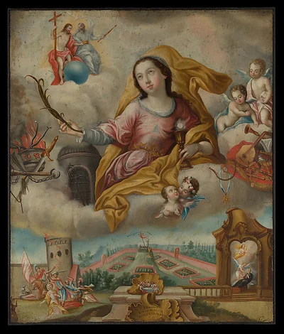 Saint Barbara by Unknown