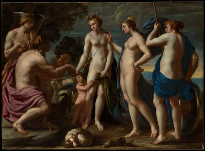 Judgment of Paris by Alessandro Turchi