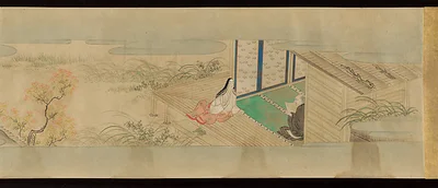 Tale of the Fox (Kitsune no sōshi) by Unidentified painter and calligrapher