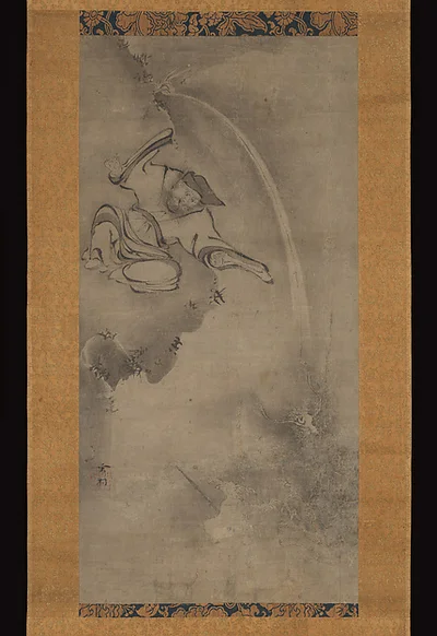 Daoist Master Fei Zhangfang by Sesson Shūkei