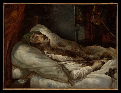 General Letellier on His Deathbed by Théodore Gericault
